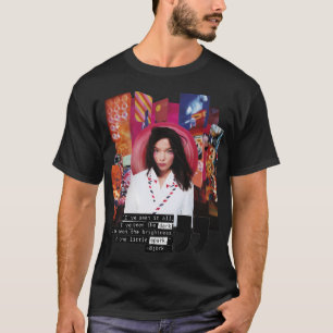 Camiseta Letra del álbum Post - Bjork