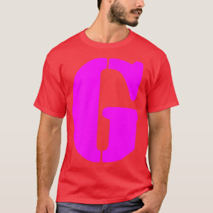 Camiseta Letra divertida G Alphabet Teacher Kindergarten