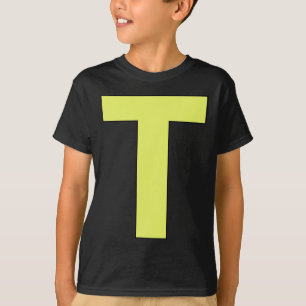 Camiseta Letra divertida T disfraz verde de Halloween