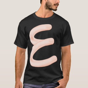 Camiseta Letra E Monograma E