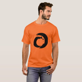 Camiseta Letra estilizada "A" Monograma Arte Moderno