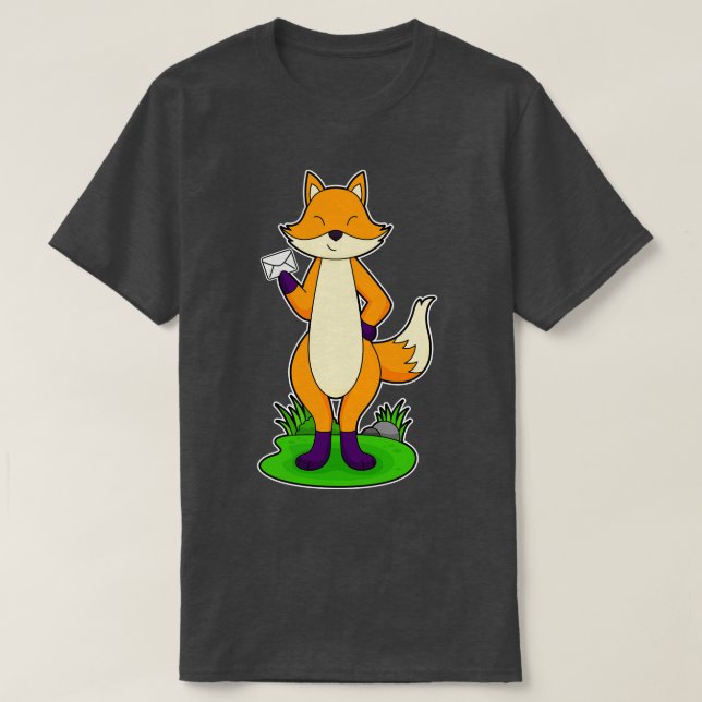 Camiseta Letra Fox (Diseño del anverso)