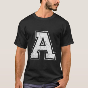 Camiseta Letra grande a