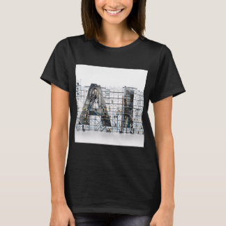 Camiseta Letra Industrial – IA