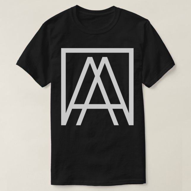 Camiseta Letra inicial A (Diseño del anverso)