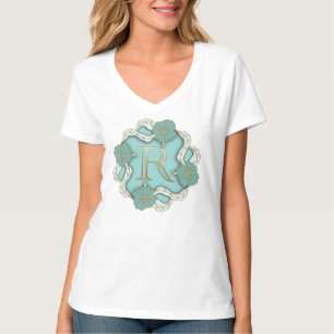 Camiseta Letra Inicial Alfabeto
