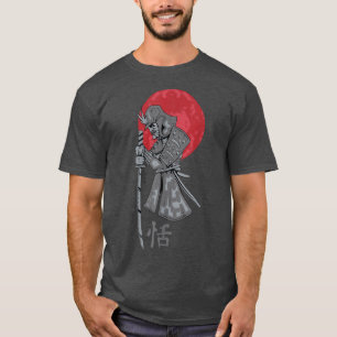 Camiseta Letra japonesa samurai de Guay regalo de guerrero