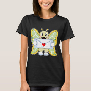 Camiseta Letra mariposa