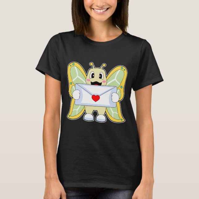 Camiseta Letra mariposa (Anverso)