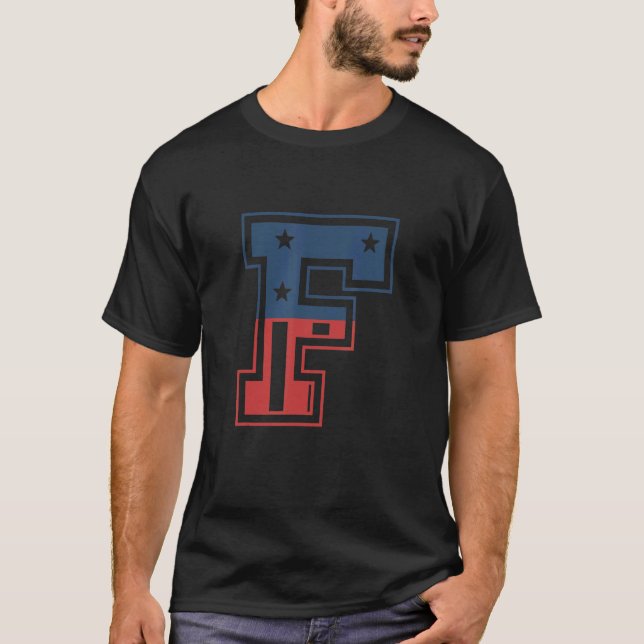 Camiseta Letra mayúscula F (Anverso)