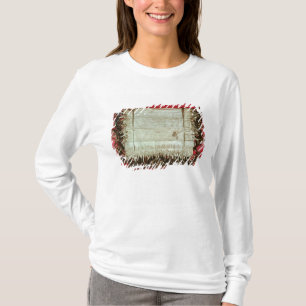 Camiseta Letra medieval de la protesta del bohemio