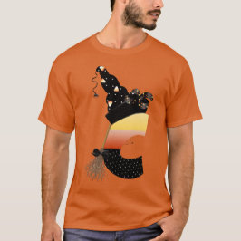 Camiseta Letra monograma C de Halloween