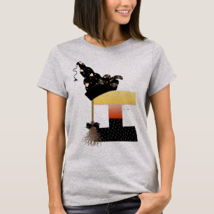 Camiseta Letra monograma I de Halloween