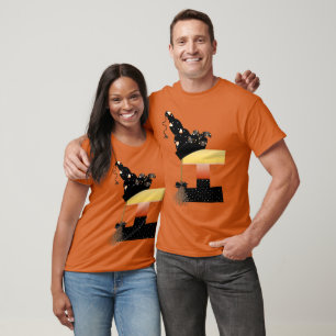 Camiseta Letra monograma I de Halloween