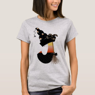 Camiseta Letra monograma J de Halloween