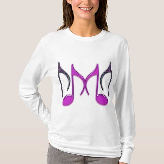 Camiseta Letra musical de "M" (Anverso)