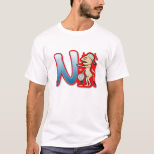 Camiseta Letra N