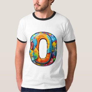 Camiseta letra O
