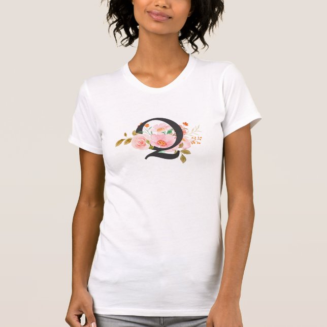 Camiseta Letra Q (Anverso)