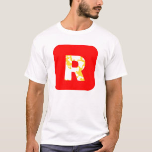 Camiseta Letra R