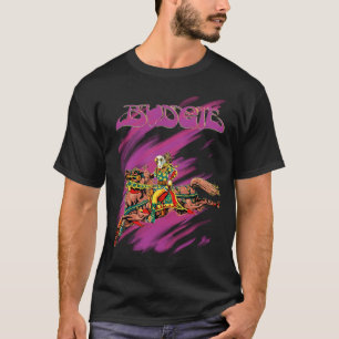 Camiseta letra rock 70 populares 90 gira punk canción 80 di