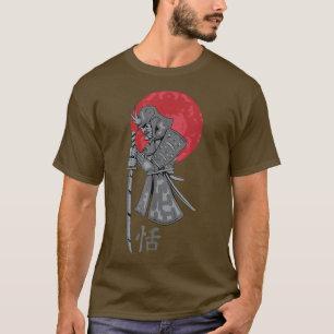 Camiseta Letra samurai japonesa de Guay Guerrero Regalo Cam