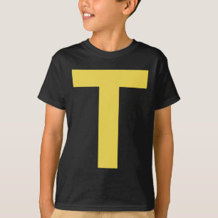 Camiseta Letra T Divertido Grupo Chipmunk que coincide con