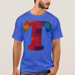 Camiseta Letra t retro vintage