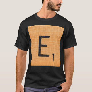 Camiseta Letra Tile 'E'