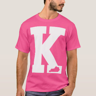 Camiseta Letra vintage K Kentucky Blue