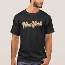 Letra Vintage Retro Nueva York