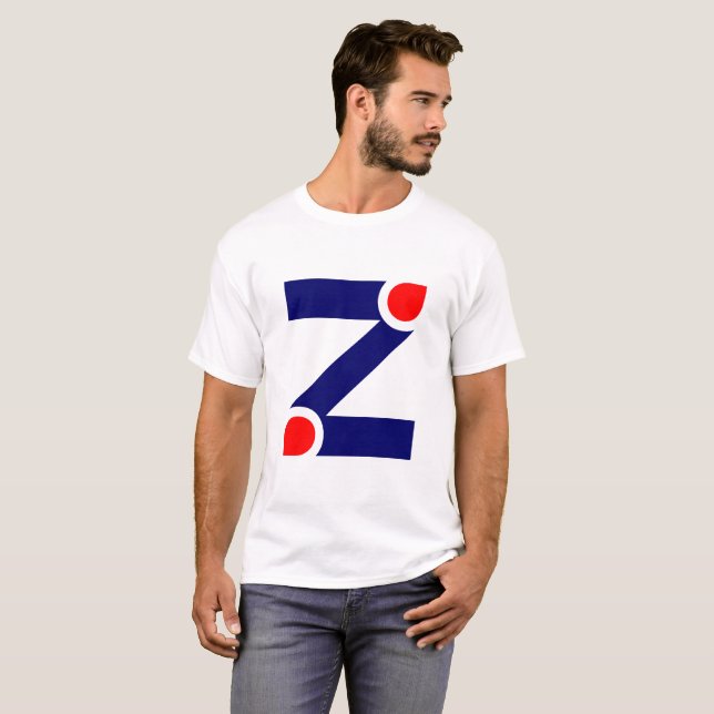 Camiseta Letra Z  (Anverso completo)
