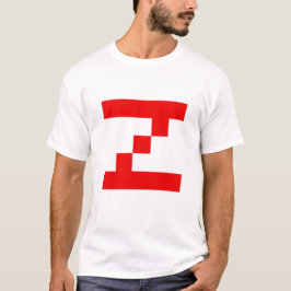 Camiseta Letra Z Pixel
