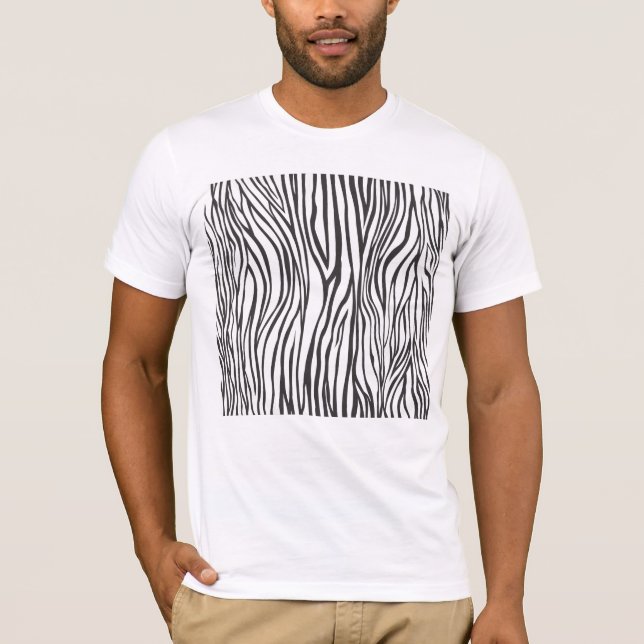 Camiseta letra zebra (Anverso)