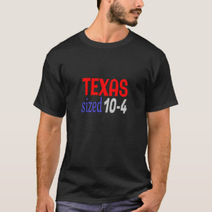 Camiseta LetraKenny del tamaño de Texas 10-4