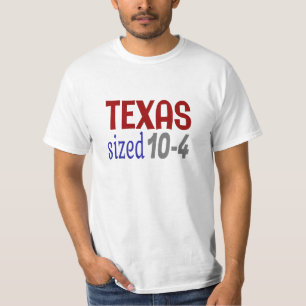 Camiseta LetraKenny tamaño Texas 10-4