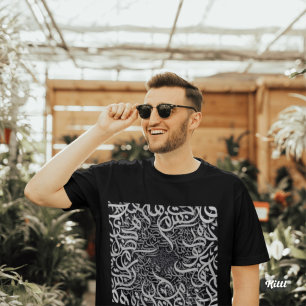 Camiseta letras árabes