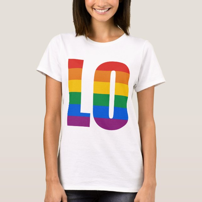 CAMISETA LETRAS DE AMOR DE LOS PARES - LO (Anverso)