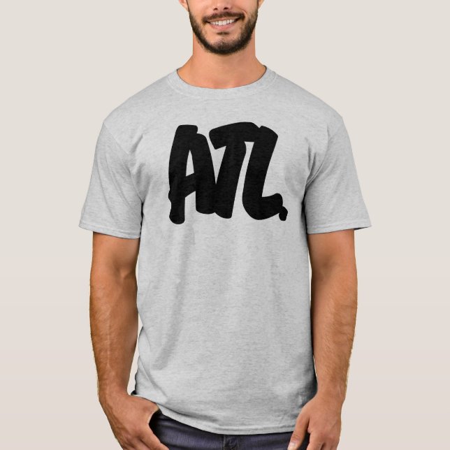 Camiseta Letras de ATL (Anverso)