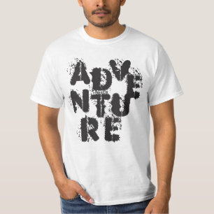 Camiseta Letras de AVENTURA