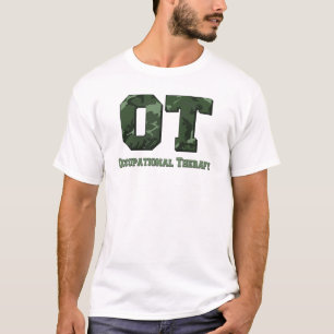 Camiseta letras de camo verde oscuro