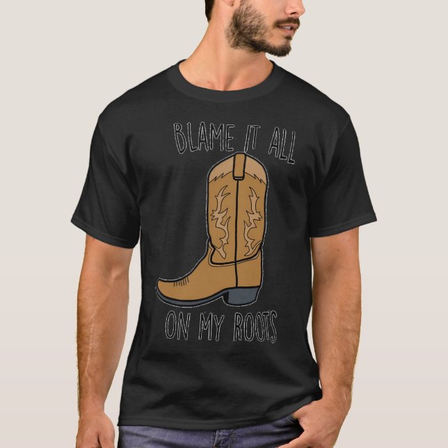 Camiseta letras de Garth Brooks (Anverso)