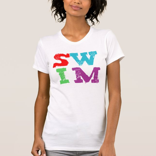Camiseta Letras de la NADADA (Anverso)