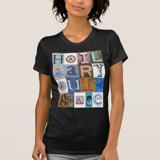 Camiseta Letras de Maria del saludo