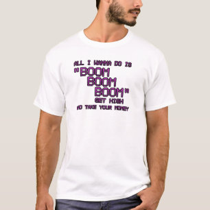 Camiseta letras de papel de los aviones de MIA de los