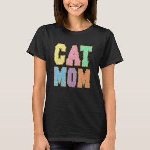 Camiseta Letras de variabilidad del Pastel de jerga de CA M