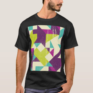Camiseta Letras decorativas: Patrón dibujado a mano
