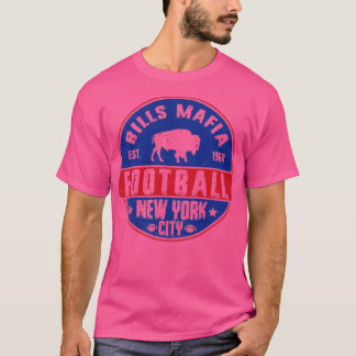 Camiseta Letras Mafia New York Football Est 1960 Vieja Loo