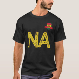 Camiseta Letras N y A Ghan del Grupo de Bandera Humana de G