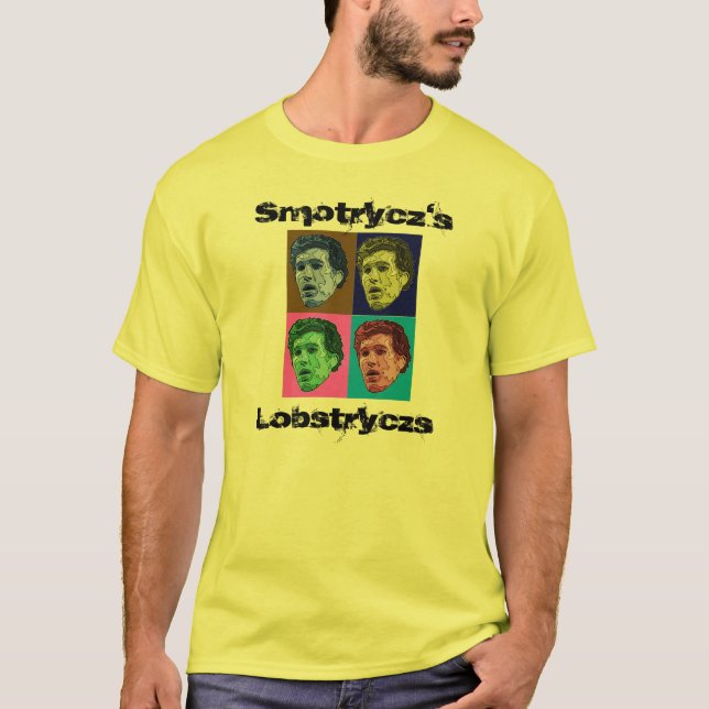 Camiseta Letras partidas de Lobstrycz de Smotrycz (Anverso)